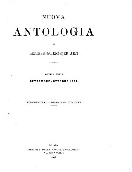 Nuova antologia di lettere, scienze ed arti