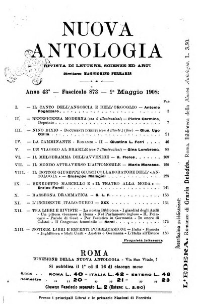 Nuova antologia di lettere, scienze ed arti