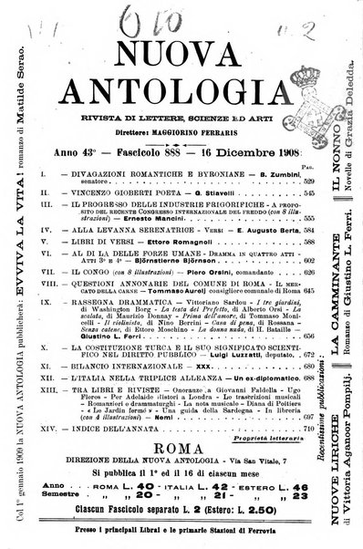 Nuova antologia di lettere, scienze ed arti