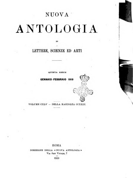 Nuova antologia di lettere, scienze ed arti