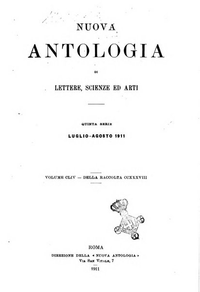 Nuova antologia di lettere, scienze ed arti