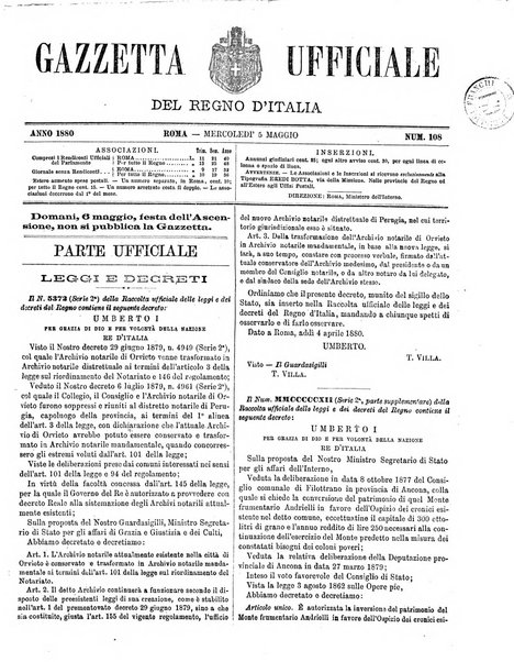 Gazzetta ufficiale del Regno d'Italia