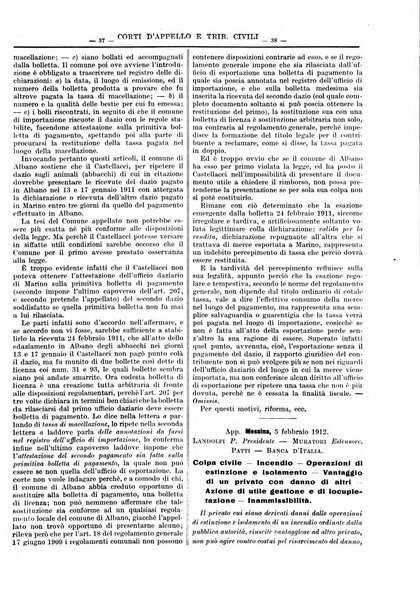 Giurisprudenza italiana e La legge riunite raccolta generale di giurisprudenza, dottrina e legislazione