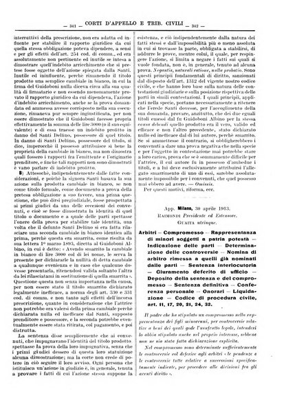 Giurisprudenza italiana e La legge riunite raccolta generale di giurisprudenza, dottrina e legislazione