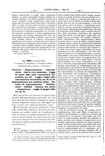 Giurisprudenza italiana e La legge riunite raccolta generale di giurisprudenza, dottrina e legislazione