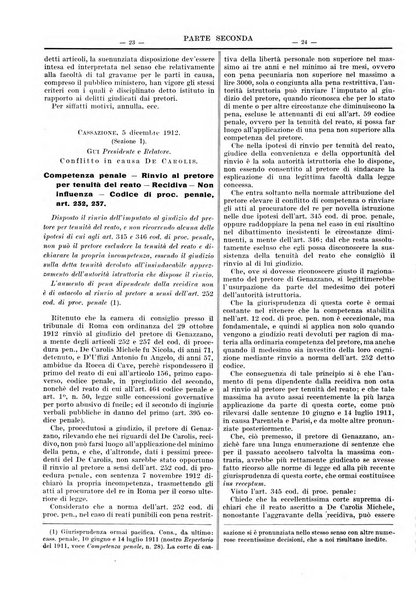 Giurisprudenza italiana e La legge riunite raccolta generale di giurisprudenza, dottrina e legislazione