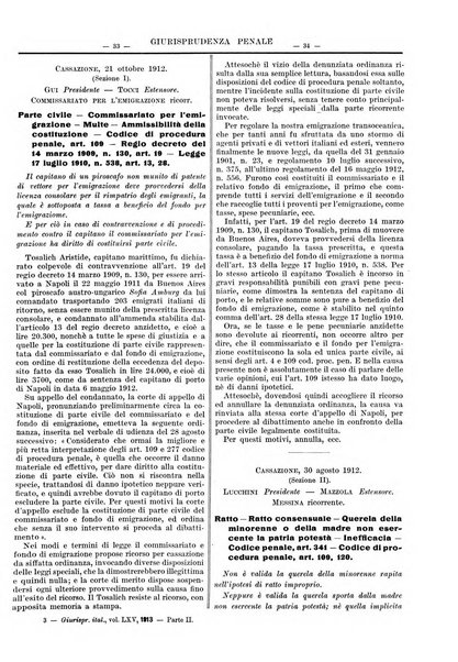 Giurisprudenza italiana e La legge riunite raccolta generale di giurisprudenza, dottrina e legislazione