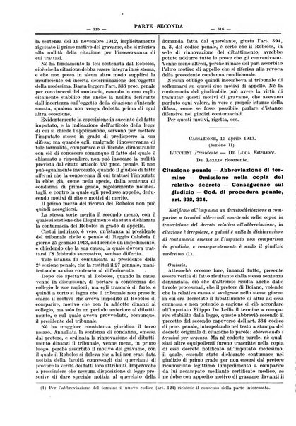 Giurisprudenza italiana e La legge riunite raccolta generale di giurisprudenza, dottrina e legislazione