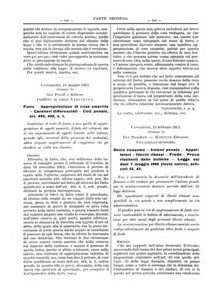 Giurisprudenza italiana e La legge riunite raccolta generale di giurisprudenza, dottrina e legislazione