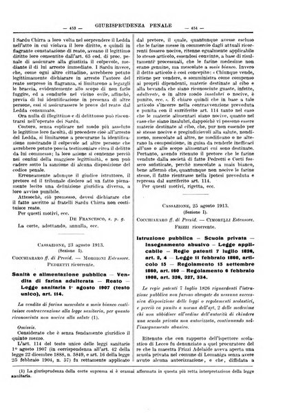 Giurisprudenza italiana e La legge riunite raccolta generale di giurisprudenza, dottrina e legislazione