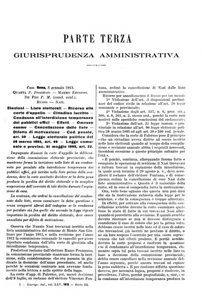 Giurisprudenza italiana e La legge riunite raccolta generale di giurisprudenza, dottrina e legislazione