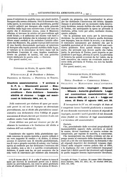 Giurisprudenza italiana e La legge riunite raccolta generale di giurisprudenza, dottrina e legislazione