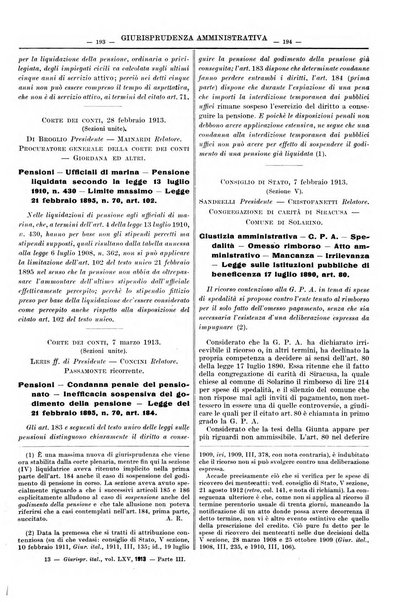 Giurisprudenza italiana e La legge riunite raccolta generale di giurisprudenza, dottrina e legislazione