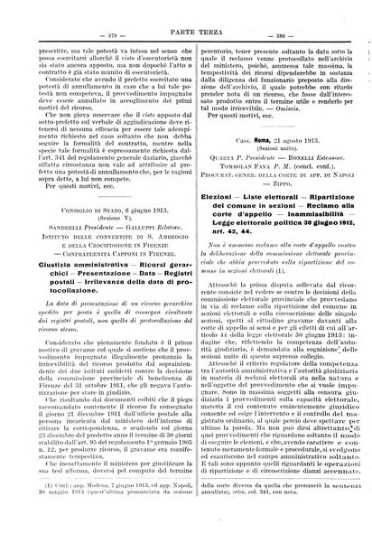 Giurisprudenza italiana e La legge riunite raccolta generale di giurisprudenza, dottrina e legislazione