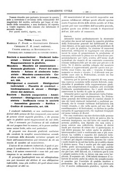 Giurisprudenza italiana e La legge riunite raccolta generale di giurisprudenza, dottrina e legislazione