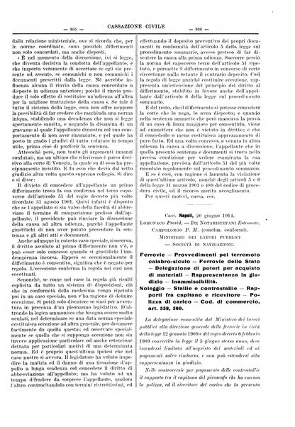 Giurisprudenza italiana e La legge riunite raccolta generale di giurisprudenza, dottrina e legislazione