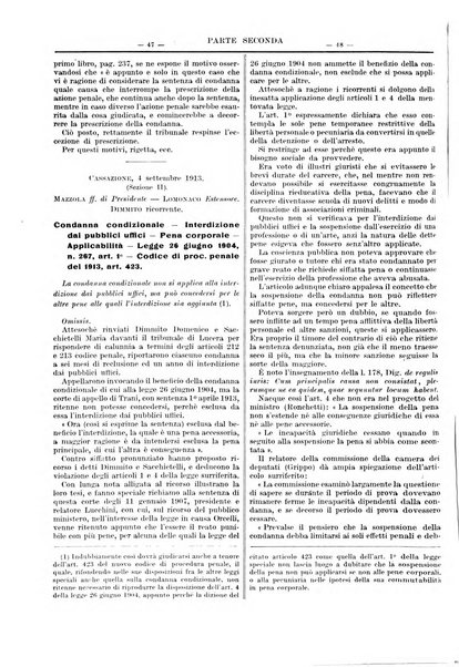 Giurisprudenza italiana e La legge riunite raccolta generale di giurisprudenza, dottrina e legislazione