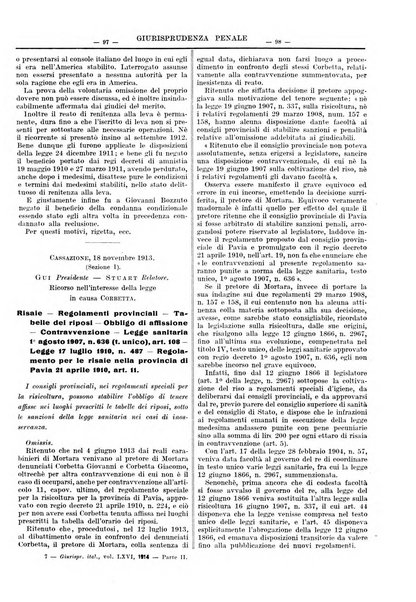 Giurisprudenza italiana e La legge riunite raccolta generale di giurisprudenza, dottrina e legislazione