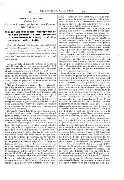 Giurisprudenza italiana e La legge riunite raccolta generale di giurisprudenza, dottrina e legislazione