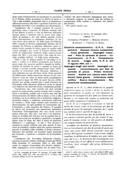 Giurisprudenza italiana e La legge riunite raccolta generale di giurisprudenza, dottrina e legislazione