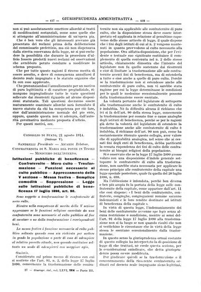 Giurisprudenza italiana e La legge riunite raccolta generale di giurisprudenza, dottrina e legislazione