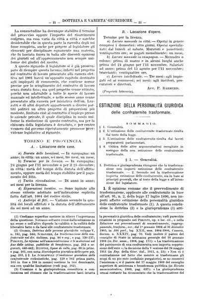 Giurisprudenza italiana e La legge riunite raccolta generale di giurisprudenza, dottrina e legislazione