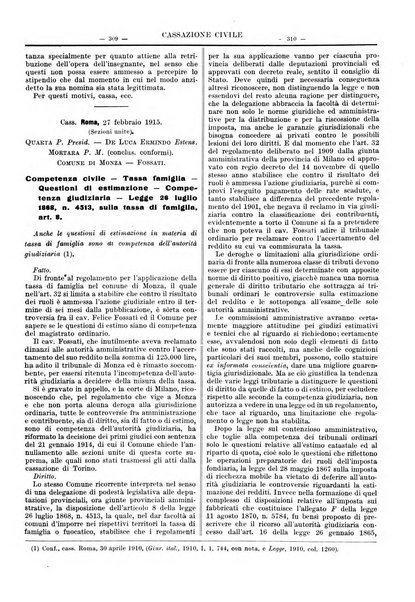 Giurisprudenza italiana e La legge riunite raccolta generale di giurisprudenza, dottrina e legislazione