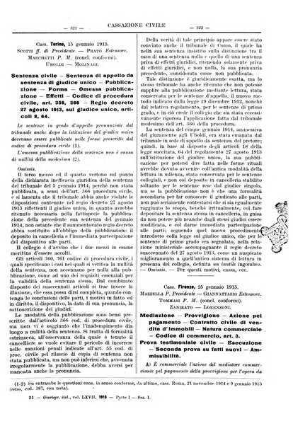 Giurisprudenza italiana e La legge riunite raccolta generale di giurisprudenza, dottrina e legislazione