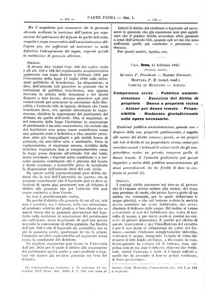 Giurisprudenza italiana e La legge riunite raccolta generale di giurisprudenza, dottrina e legislazione