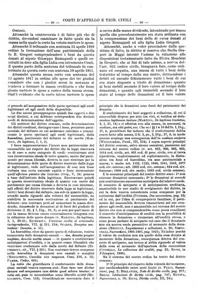 Giurisprudenza italiana e La legge rivista universale di giurisprudenza e dottrina