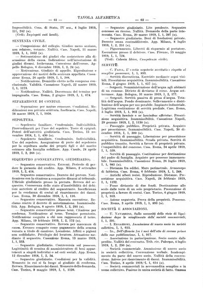 Giurisprudenza italiana e La legge rivista universale di giurisprudenza e dottrina