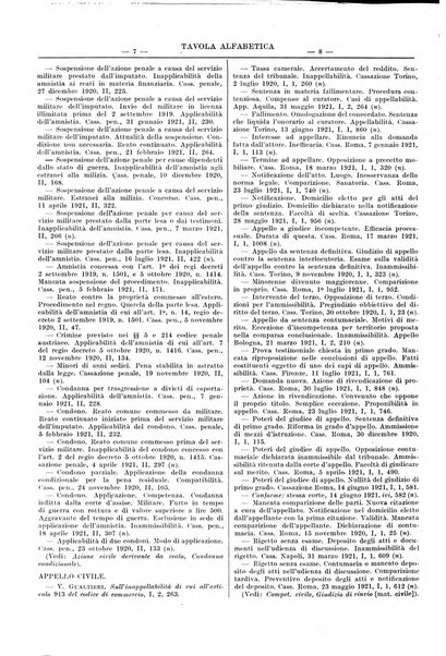 Giurisprudenza italiana e La legge rivista universale di giurisprudenza e dottrina