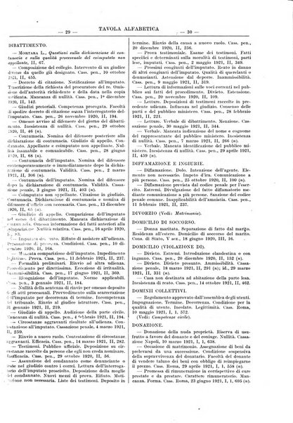 Giurisprudenza italiana e La legge rivista universale di giurisprudenza e dottrina