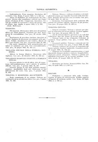 Giurisprudenza italiana e La legge rivista universale di giurisprudenza e dottrina