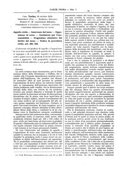 Giurisprudenza italiana e La legge rivista universale di giurisprudenza e dottrina