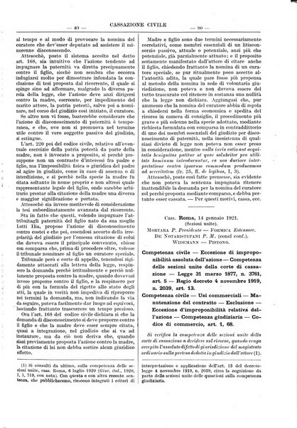 Giurisprudenza italiana e La legge rivista universale di giurisprudenza e dottrina