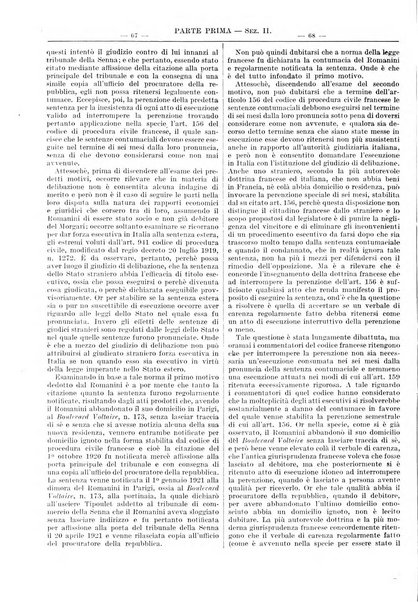 Giurisprudenza italiana e La legge rivista universale di giurisprudenza e dottrina