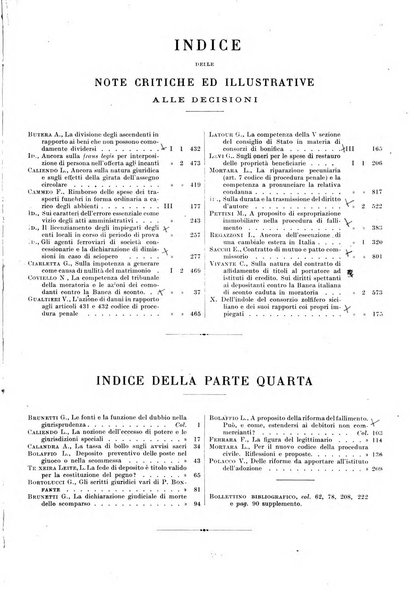 Giurisprudenza italiana e La legge rivista universale di giurisprudenza e dottrina