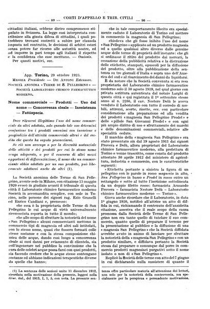 Giurisprudenza italiana e La legge rivista universale di giurisprudenza e dottrina