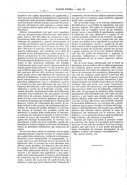 Giurisprudenza italiana e La legge rivista universale di giurisprudenza e dottrina