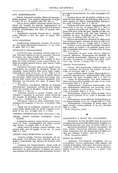 Giurisprudenza italiana e La legge rivista universale di giurisprudenza e dottrina