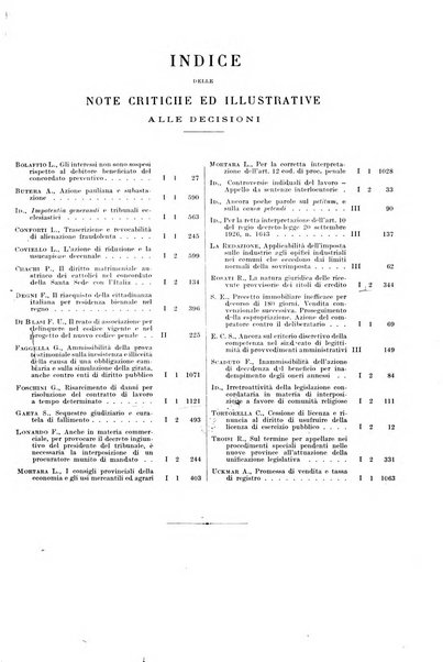 Giurisprudenza italiana e La legge rivista universale di giurisprudenza e dottrina