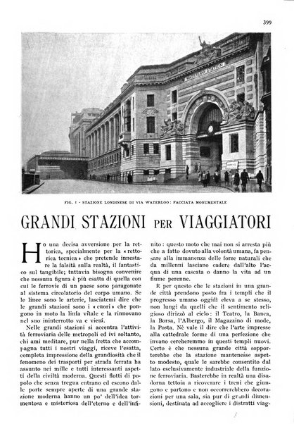 Le vie d'Italia turismo nazionale, movimento dei forestieri, prodotto italiano