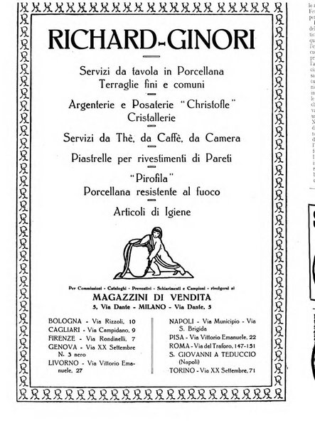 Le vie d'Italia turismo nazionale, movimento dei forestieri, prodotto italiano