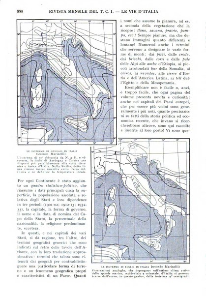 Le vie d'Italia turismo nazionale, movimento dei forestieri, prodotto italiano