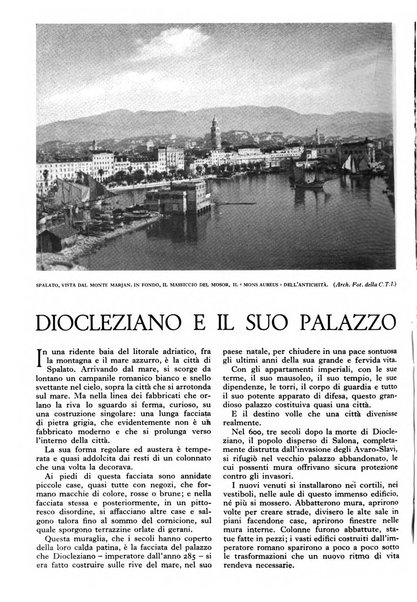 Le vie d'Italia turismo nazionale, movimento dei forestieri, prodotto italiano