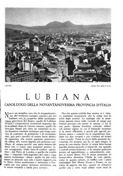 Le vie d'Italia turismo nazionale, movimento dei forestieri, prodotto italiano