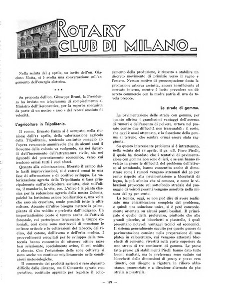 Il Rotary organo ufficiale dei Rotary clubs d'Italia