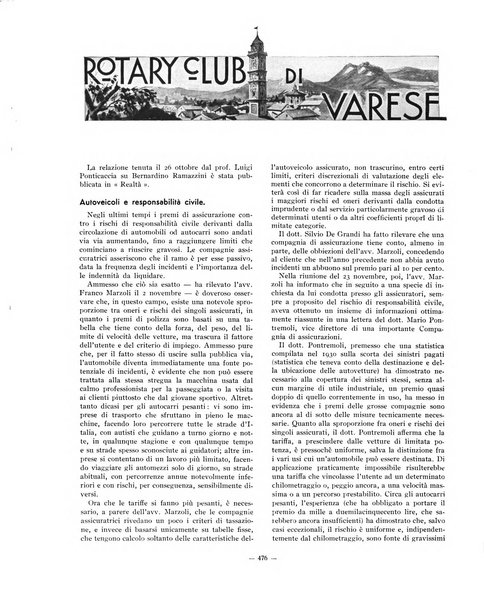 Il Rotary organo ufficiale dei Rotary clubs d'Italia