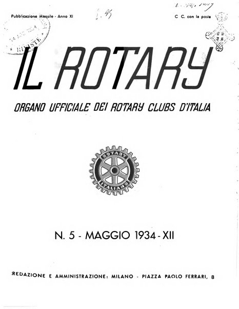 Il Rotary organo ufficiale dei Rotary clubs d'Italia